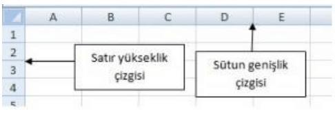 hücre genişlet