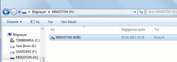 kısayol virüsü