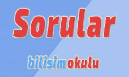 İf Else Örnek  Sorular