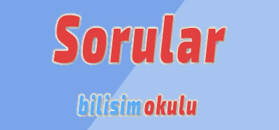İf Else Örnek  Sorular